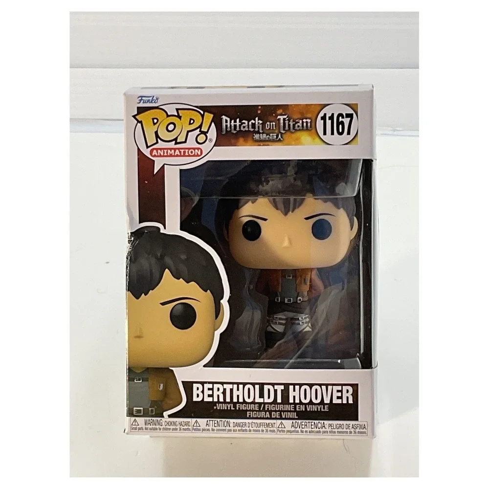 Funko Pop! Animation Attack on Titan Bertholdt‎ Hoover #1167 Vinyl Figure